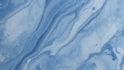 The primary subject of the image is a blue and white swirling pattern, which appears to be a digital art or illustration. The setting is a blue surface, possibly a wall or a background, which complements the blue and white pattern. The visual style is modern and creative, with the swirling pattern being the main focus of the image. The colors and mood of the image are predominantly blue and white, creating a sense of calmness and sophistication.