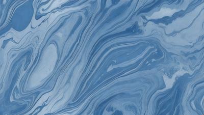The primary subject of the image is a blue and white swirling pattern, which appears to be a digital art or illustration. The setting is a blue surface, possibly a wall or a background, which complements the blue and white swirls. The visual style is modern and artistic, with the swirls creating a dynamic and visually appealing pattern. The colors and mood of the image are predominantly blue and white, giving it a calm and soothing atmosphere.