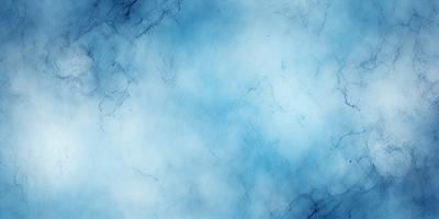 The primary subject of the image is a blue marble wall with a cloudy pattern. The setting is a room with a blue marble wall, and the visual style is a digital art or illustration. The dominant colors are blue and white, creating a calm and serene atmosphere.