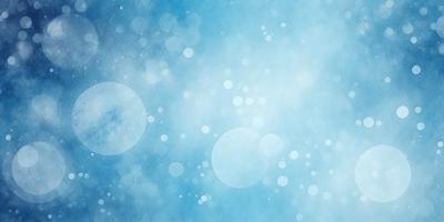 The primary subject of the image is a blue background with white bubbles floating in it. The setting appears to be a digital art or illustration, as the bubbles are arranged in a visually appealing manner. The visual style gives the impression of a water-like environment, and the colors and mood convey a sense of tranquility and calmness.