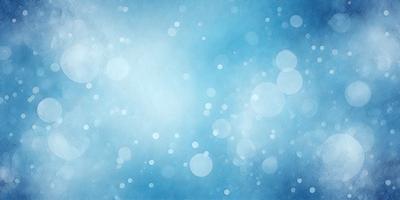 The primary subject of the image is a blue background with white bubbles. The setting is a blue sky, and the visual style is a digital art or illustration. The dominant colors are blue and white, creating a calm and serene atmosphere.