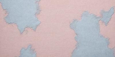 The primary subject of the image is a pink wall with a peeling paint surface. The setting is a room with a pink background. The visual style is a close-up of the pink wall, which appears to be a painting or drawing. The colors and mood of the image are predominantly pink, giving it a warm and inviting atmosphere.