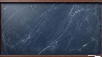 The primary subject of the image is a marble-like surface, which appears to be a piece of art or a decorative item. The setting is a dark room, and the visual style is a close-up of the marble surface. The colors and mood of the image are predominantly dark, with the marble surface being the main focus.