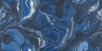 The primary subject of the image is a blue and white marbled stone. The setting is a close-up of the stone, showcasing its intricate patterns and textures. The visual style is a realistic representation of the stone, capturing its natural beauty. The dominant colors are blue and white, creating a serene and calming atmosphere.