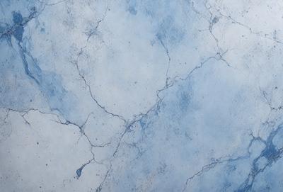 The primary subject of the image is a blue and white wall with a pattern of white and blue dots. The setting is a room with a blue and white tiled wall. The visual style is a close-up of the wall, showcasing the intricate pattern of the dots. The colors and mood of the image are predominantly blue and white, creating a calm and serene atmosphere.