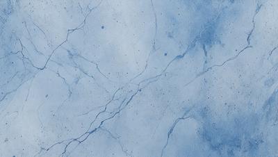 The primary subject of the image is a blue and white wall with a cracked and textured surface. The setting is a room with a blue and white color scheme. The visual style is a close-up of the wall, showcasing its unique texture and design. The colors and mood of the image are predominantly blue and white, creating a calm and serene atmosphere.