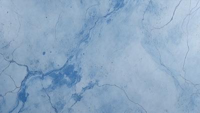 The primary subject of the image is a blue and white marble wall. The setting is a room with a blue and white marble floor. The visual style is a photo of the marble wall. The colors and mood of the image are predominantly blue and white, creating a clean and elegant atmosphere.