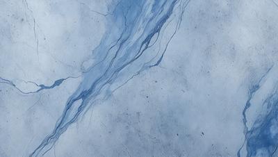 The primary subject of the image is a blue and white marbled wall. The setting is a room with a blue and white marbled wall, which serves as the background. The visual style is a photo, capturing the intricate patterns and textures of the marbled wall. The colors and mood of the image are predominantly blue and white, creating a calm and serene atmosphere.