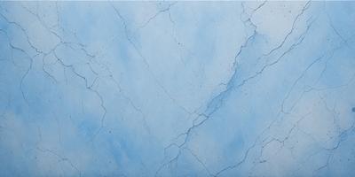 The primary subject of the image is a blue and white marble-like surface, which appears to be a painting or drawing. The setting is a white background, and the visual style is a combination of digital art and illustration. The colors and mood of the image are predominantly blue and white, creating a calm and serene atmosphere.