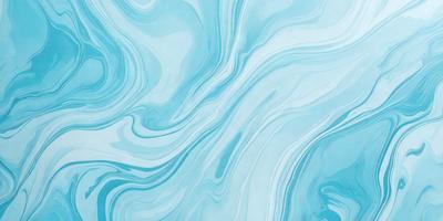 The primary subject of the image is a blue and white marbled surface, which appears to be a painting or a digital artwork. The setting is a blue and white ocean, creating a serene and calming atmosphere. The visual style is a combination of painting and digital art, giving the image a unique and artistic appearance. The dominant colors are blue and white, which contribute to the overall mood of the scene.
