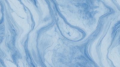 The primary subject of the image is a blue and white swirling pattern, which appears to be a painting or a digital artwork. The setting is a blue background, which complements the swirling pattern. The visual style is a combination of painting and digital art, creating a unique and captivating visual experience. The colors and mood of the image are predominantly blue and white, giving it a calming and serene atmosphere.