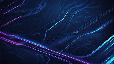 The primary subject of the image is a blue and purple swirling pattern. The setting is a dark blue background, which creates a contrasting and visually striking effect. The visual style appears to be a digital art or illustration, as the swirling pattern is intricately detailed and the colors are vibrant. The overall atmosphere of the image is dynamic and captivating, with the swirling pattern evoking a sense of movement and energy.