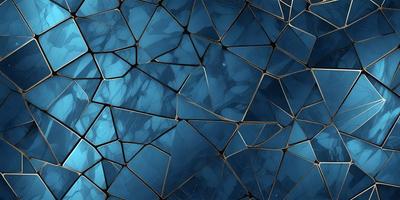 The primary subject of the image is a blue and silver patterned surface, which appears to be a piece of art or a decorative item. The setting is a room with a blue background, and the visual style is a combination of digital art and illustration. The colors and mood of the image are predominantly blue and silver, creating a calm and sophisticated atmosphere.