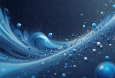The primary subject of the image is a blue and white swirl pattern, which appears to be a digital art or illustration. The setting is a dark blue background, which contrasts with the swirl pattern. The visual style is a combination of digital art and illustration, creating a unique and captivating image. The colors and mood of the image are predominantly blue, with a touch of white, giving it a calming and serene atmosphere.