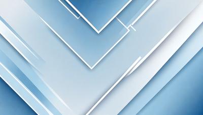 The primary subject of the image is a blue and white geometric pattern. The setting is a white background, which provides a clean and minimalist appearance. The visual style is a combination of digital art and illustration, creating a modern and sophisticated look. The dominant colors are blue and white, which evoke a sense of calmness and tranquility.