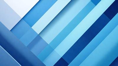 The primary subject of the image is a blue and white striped pattern. The setting is a blue background, and the visual style appears to be a digital art or illustration. The dominant colors are blue and white, creating a calm and soothing atmosphere.