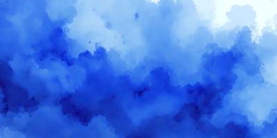 The primary subject of the image is a blue cloudy sky. The setting is a cloudy blue sky with a few white clouds. The visual style is a painting or drawing, giving the image a more artistic and creative appearance. The dominant colors are blue and white, creating a calm and serene atmosphere.