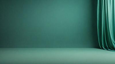 The primary subject of the image is a green wall. The setting is a room with a green wall, and the visual style is a photo. The dominant colors are green, and the overall atmosphere is calm and serene.