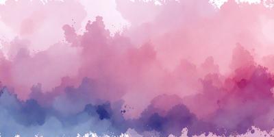 The primary subject of the image is a cloudy sky with a pinkish hue. The setting is a background of a cloudy sky, and the visual style is a digital art or illustration. The colors and mood of the image are predominantly pink, creating a warm and soothing atmosphere.