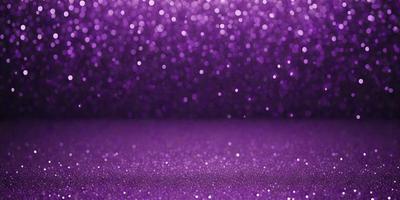 Purple glittery background with purple stars.