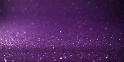 Purple background with glittery purple stars.