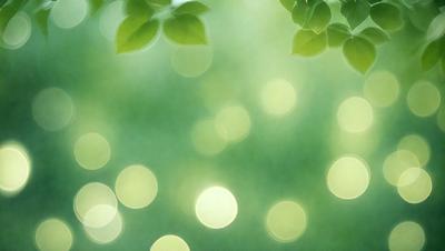 The primary subject of the image is a bright green leafy plant with a lush green background. The visual style is a photo, and the colors and mood are vibrant and lively.