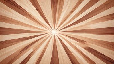 The primary subject of the image is a wooden floor with a pattern of light and dark wood. The setting is a room with a wooden floor, and the visual style is a close-up of the floor. The colors and mood of the image are predominantly dark and light wood tones, creating a warm and cozy atmosphere.