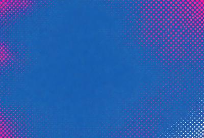 The primary subject of the image is a blue background with a pattern of pink dots. The setting appears to be a digital art or illustration, as the background is not a natural or realistic environment. The visual style is a combination of a photo and a pattern, creating a unique and eye-catching design. The colors and mood of the image are predominantly blue and pink, giving it a vibrant and lively atmosphere.