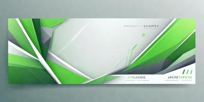 The primary subject of the image is a white and green business card. The setting is a white background, and the visual style is a digital art or illustration. The colors and mood of the image are predominantly green and white, giving it a clean and modern appearance.