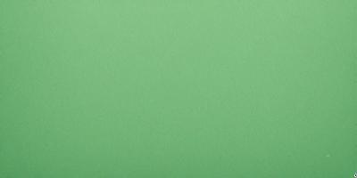 The primary subject of the image is a large, green sheet of paper. The setting is a plain, white background, and the visual style is a close-up of the green paper. The colors and mood of the image are predominantly green, creating a calm and serene atmosphere.