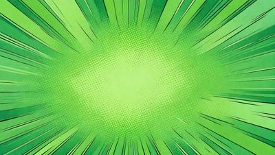 The primary subject of the image is a bright green circle with a white background. The circle appears to be a close-up of a green light source, possibly a neon sign or a light bulb. The visual style of the image is digital art, as it is a close-up of a light source with a white background. The colors and mood of the image are vibrant and energetic, with the green light source being the main focus of the image.