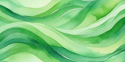 The primary subject of the image is a large, vibrant green leaf. The leaf is prominently displayed in the foreground, with a background of a watercolor-like painting featuring a variety of green and white colors. The visual style of the image is a combination of a photo and a painting, creating a unique and artistic representation of the leaf. The overall atmosphere of the image is lively and fresh, with the green leaf serving as the focal point.