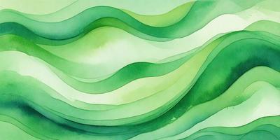 The primary subject of the image is a green, swirling, and flowing pattern, which appears to be a painting or a digital artwork. The setting is a green background, which complements the vibrant colors of the swirling pattern. The visual style is a combination of painting and digital art, creating a unique and captivating visual experience. The colors and mood of the image are predominantly green, conveying a sense of freshness, growth, and harmony with nature.