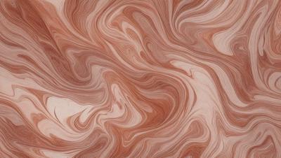 The primary subject of the image is a close-up of a marbled surface, which appears to be a patterned wallpaper or a textured material. The setting is indoors, with the surface being the main focus of the image. The visual style is a close-up, which emphasizes the intricate details of the marbled surface. The colors and mood of the image are predominantly warm and earthy tones, creating a sense of natural beauty and texture.