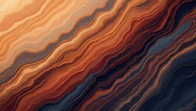 The primary subject of the image is a colorful, patterned surface that appears to be a painting or a digital artwork. The setting is a wall with a vibrant, swirling design that creates a visually striking and dynamic background. The visual style is a combination of photo and digital art, with the colors and mood being lively and energetic.