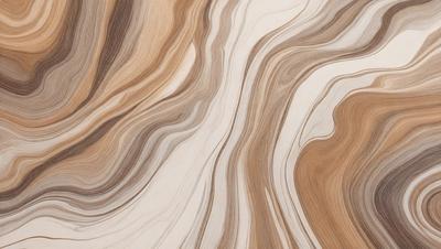 The primary subject of the image is a wooden surface with a unique and intricate pattern. The setting is a close-up view of the wooden surface, showcasing the details of the pattern. The visual style is a close-up of the wooden surface, which gives a sense of depth and texture. The colors and mood of the image are predominantly brown and earthy tones, creating a warm and natural atmosphere.