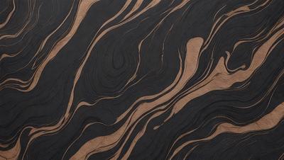 The primary subject of the image is a wooden surface with a black and brown color scheme. The setting is a close-up of the wooden surface, showcasing its texture and pattern. The visual style is a combination of a photo and a drawing, creating a unique and artistic representation of the wooden surface. The colors and mood of the image are dark and moody, with the black and brown tones adding to the overall atmosphere.