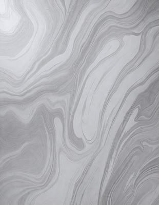 The primary subject of the image is a large, textured surface with a patterned design. The setting is a room with a gray and white color scheme. The visual style is a combination of a photo and digital art, creating a unique and intricate design. The dominant colors are gray and white, giving the room a calm and sophisticated atmosphere.