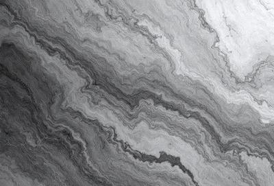 The image features a marble-like surface with a pattern of swirls and waves. The primary subject is the intricate design on the surface, which appears to be a marble-like texture. The setting is a close-up of the marble-like surface, showcasing the details of the swirls and waves. The visual style is a combination of a photo and a digital art, as it captures the intricate design of the marble-like surface. The colors and mood of the image are predominantly