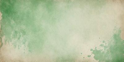 The primary subject of the image is a green wall with a white background. The setting appears to be a room with a green wall, possibly a bedroom or a living space. The visual style of the image is a combination of a photo and a painting, giving it a unique and artistic appearance. The dominant colors in the image are green and white, creating a calm and soothing atmosphere.