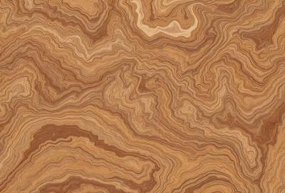 The image features a wooden surface with a unique and intricate pattern. The primary subject is the wooden material, which appears to be a piece of wood or a wooden floor. The setting is indoors, with the wooden surface being the main focus of the image. The visual style is a close-up of the wooden surface, showcasing its texture and pattern. The colors in the image are predominantly brown, giving the scene a warm and natural atmosphere.