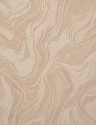 The primary subject of the image is a wooden wall with a unique and intricate pattern. The setting is a room with a wooden floor, and the visual style appears to be a combination of a photo and a digital art or illustration. The dominant colors are brown and beige, creating a warm and natural atmosphere.