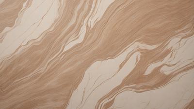 The primary subject of the image is a wooden surface with a unique and intricate pattern. The setting is a close-up view of the wooden surface, showcasing the details of the pattern. The visual style is a combination of a photo and a digital art, as the wooden surface appears to be a blend of natural and artificial elements. The colors and mood of the image are warm and earthy, with the wooden surface providing a natural and organic feel.