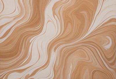 The primary subject of the image is a wooden wall with a unique and intricate design. The setting is a room with the wooden wall as the main focus. The visual style of the image is a close-up of the wooden wall, showcasing its texture and pattern. The dominant colors in the image are brown and beige, giving the wall a warm and natural appearance.