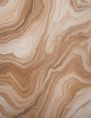 The image features a wooden surface with a unique and intricate pattern. The primary subject is the wooden surface, which appears to be a marbled or textured material. The setting is indoors, with the wooden surface being the main focus of the image. The visual style is a close-up of the wooden surface, showcasing its distinctive pattern. The colors and mood of the image are warm and earthy, with the wooden surface being the main source of color and texture.