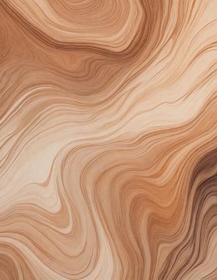 The primary subject of the image is a wooden surface with a unique and intricate pattern. The setting is a close-up view of the wooden surface, showcasing the detailed design. The visual style is a combination of a photo and digital art, as the wooden surface appears to be a blend of natural and artificial elements. The colors and mood of the image are warm and inviting, with the wooden surface providing a sense of texture and depth.