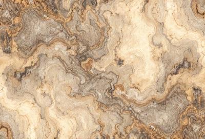 The primary subject of the image is a marble-like pattern, which is the main object, scene, or focus of the image. The setting or background features a stone-like surface, which adds to the visual style of the image. The colors and mood of the image are predominantly earthy tones, giving it a natural and timeless appearance.