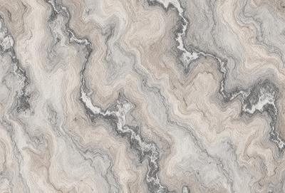 The primary subject of the image is a marble-like pattern, which is the main focus of the image. The setting is a marble-like surface, which serves as the backdrop for the pattern. The visual style of the image is a close-up of the marble-like pattern, showcasing its intricate details. The colors and mood of the image are predominantly neutral, with a sense of elegance and sophistication.