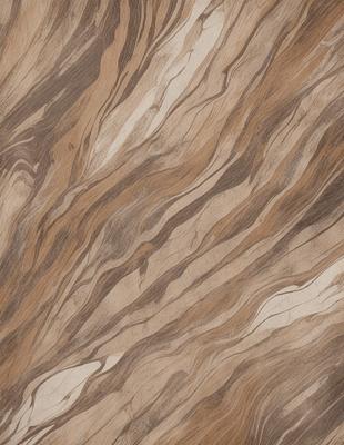 The primary subject of the image is a wooden surface with a unique and intricate pattern. The setting is a close-up of the wooden surface, showcasing the details of the pattern. The visual style is a close-up of the wooden surface, which gives a sense of depth and texture. The colors and mood of the image are warm and natural, with the wooden surface being the main focus.