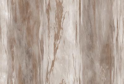 The primary subject of the image is a marble-like surface with a brown and white pattern. The setting is a wall, and the visual style is a close-up of the marble pattern. The colors and mood of the image are warm and natural, with the brown and white pattern creating a sense of depth and texture.